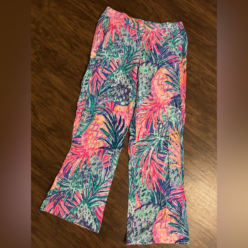 LILLY PULITZER ISLAMORADA BEACH PANT GYPSET PARADISE
